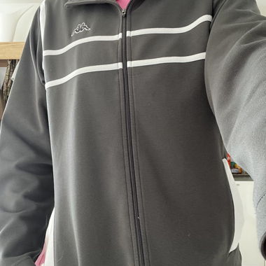 Veste de survêtement Kappa grise