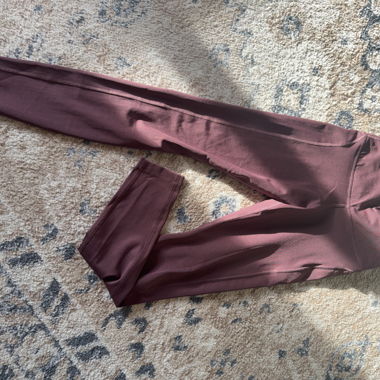Nike Dri-Fit Sport Leggings XS burgundy