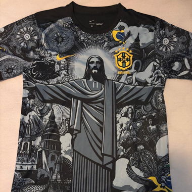Brasile x Jesus Edizione Maglia da calcio