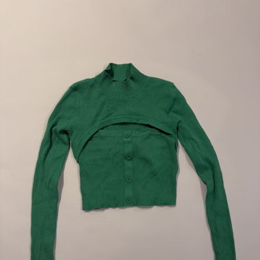 Cropped Longsleeve mit Top