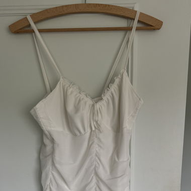 H&M Weisses minidress