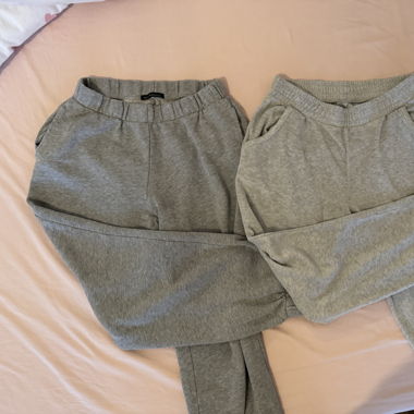2x Jogginghose in grau, Gr. S - SUPER ZUSTAND!!