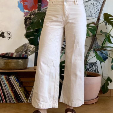 cream/white jeans MANGO