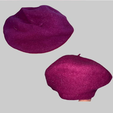 Violettes Béret vintage