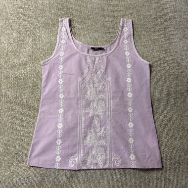 Y2k embroidered top