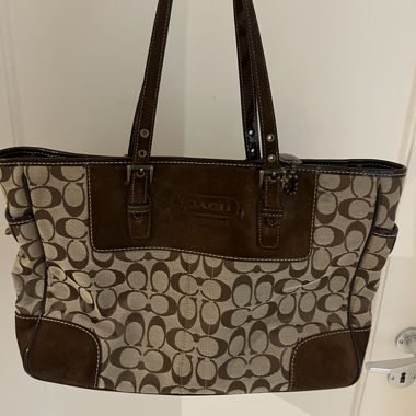 Sac fourre-tout Coach à monogramme