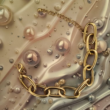 Bracciale Chunky Dorato