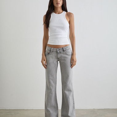 Low Rise Bell Bottom Motel Rocks Jeans