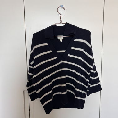 Streifen Pullover 