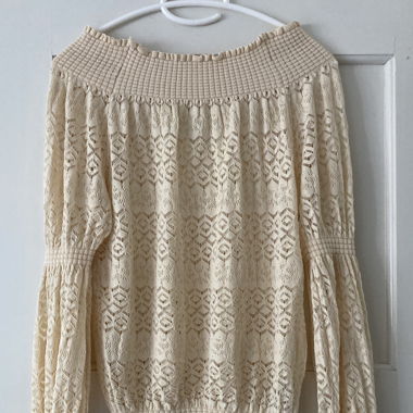 Spitzenoberteil, Bluse