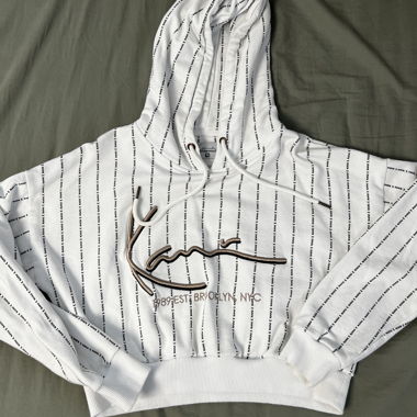 Karl Kani Cropped Hoodie