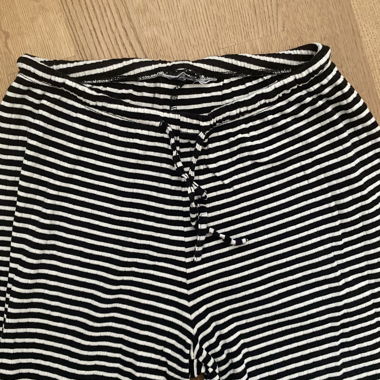 Black and White striped pants from Gina tricot