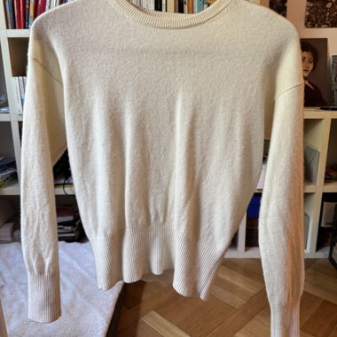 Maglione in cachemire crema UNIQLO - Taglia XS