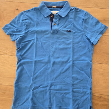 Hollister Poloshirt blau Gr. M
