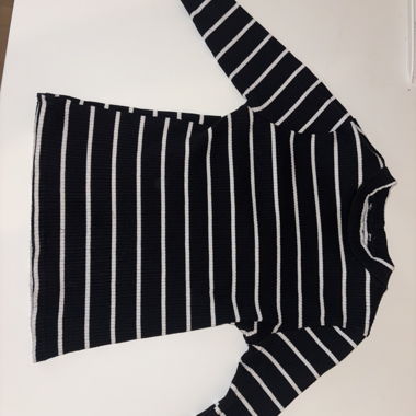 Maglia a maniche lunghe a righe