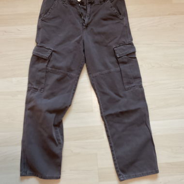 Kids Cargo Pants Brown