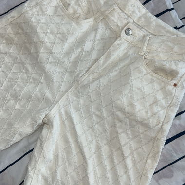 unique white/beige jeans