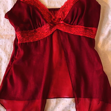 Top Vintage Rosso