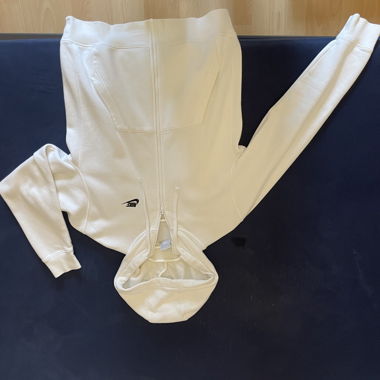 Sweat à capuche Nike blanc