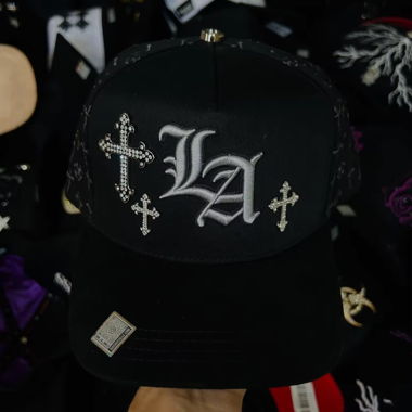 Cappellino nero LA