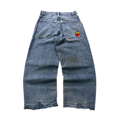 RARE Jeans Vintage JNCO Crown Heart (32x32US)