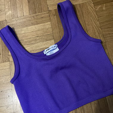Top corto viola FB Sister XS