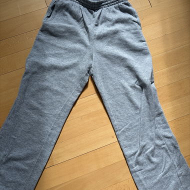 Pantaloni da jogging H&M grigi wide leg