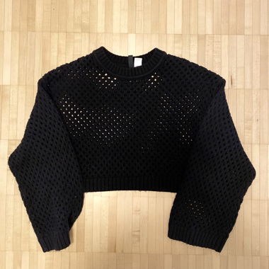 crocheted longsleeve