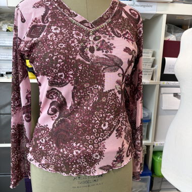 Gerry Weber Mesh Top vintage y2k