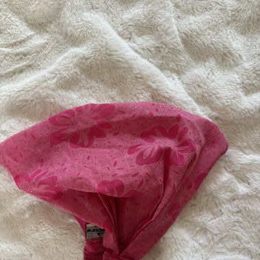 Bandeau cheveux rose