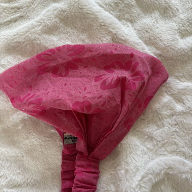 Bandeau cheveux rose