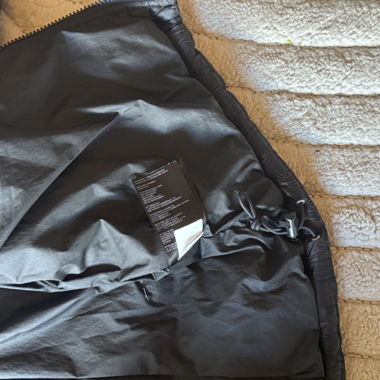The North Face down jacket