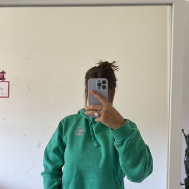 Pull à capuche Rip Curl vert