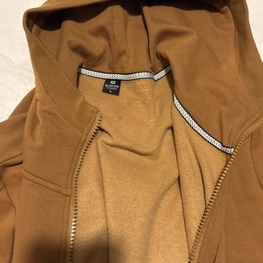 Brown Belowzero zip hoodie L