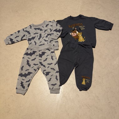 Lot de 2 ensembles 12-18 mois