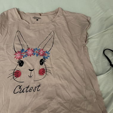 Pinke Kinder T-Shirt