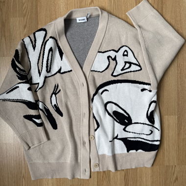 Cardigan en tricot oversize Weekday