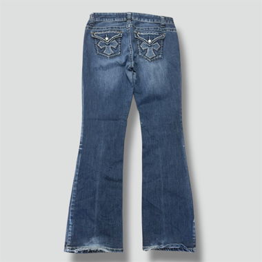 Zanadi Retro Y2K Wide-Leg Jeans  