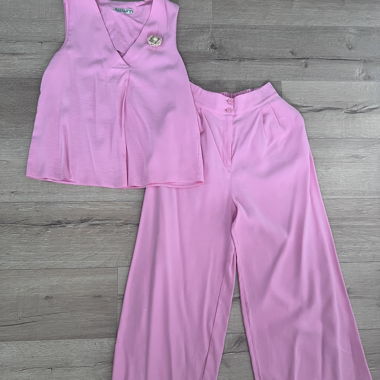 Set due pezzi rosa ESTILO