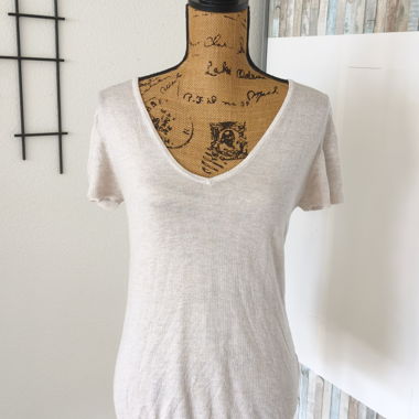 Light Knit Top Sweater L
