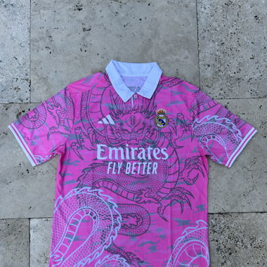 Real Madrid Dragon Pink Fussballtrikot