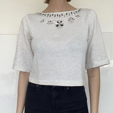 T-Shirt with details from H&M 