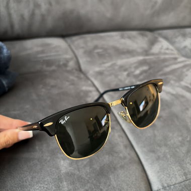 Ray-Ban Sonnenbrille schwarz/gold