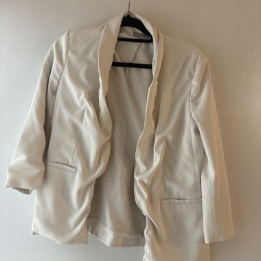 Weisser Blazer 38