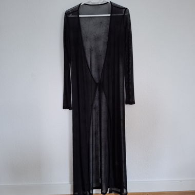 Spiderweb Mesh Throw On