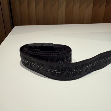 Ceinture en nylon noire Off-White