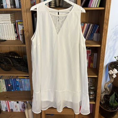 Abito in seta bianco