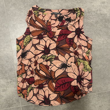 Blusa senza maniche
