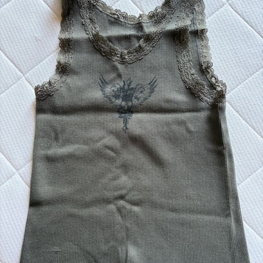 Olive Lace Cami