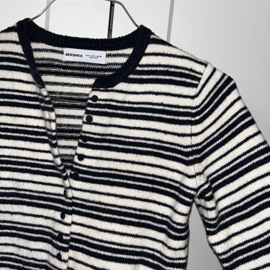 Striped Bershka Cardigan